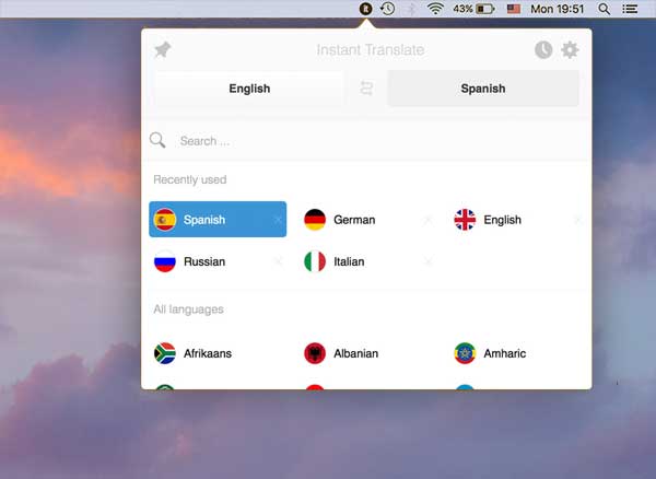 Instant Translate Mac