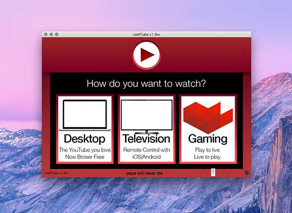 LeefTube Mac