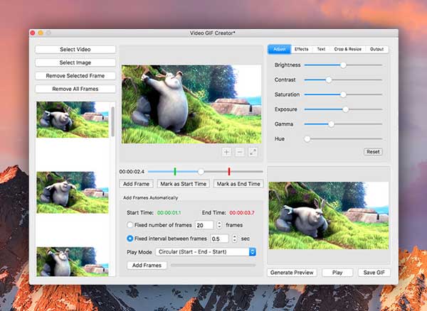 Video GIF Creator Mac
