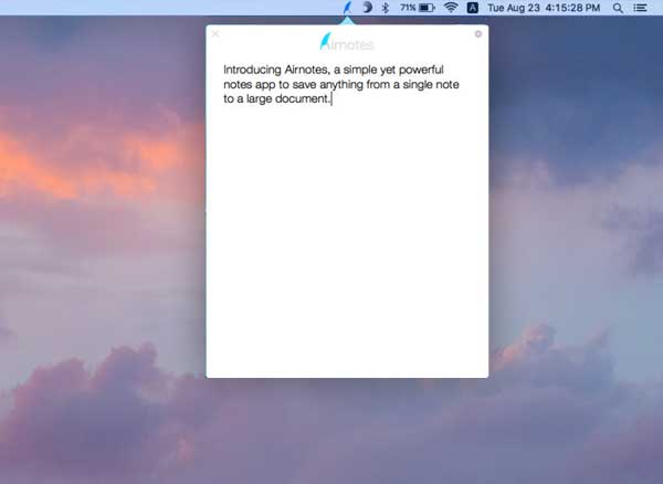 AirNotes Mac
