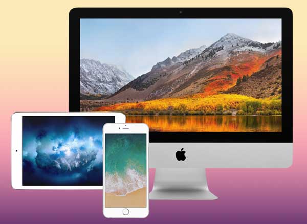 Fond ecran Officiels macOS iOS 11