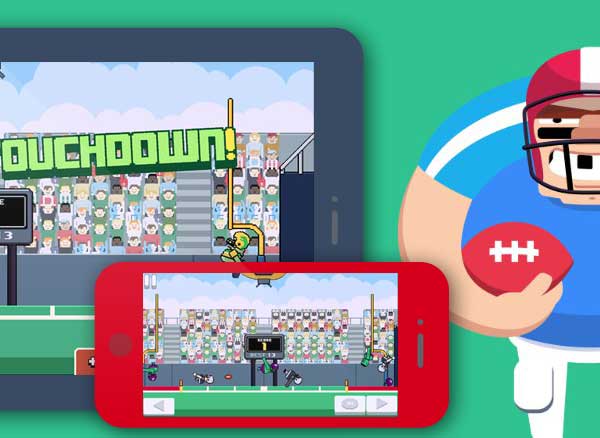 Jeu Touchdowners iPhone iPad