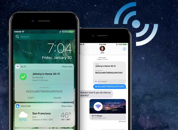 Wifi Widget iPhone iPad