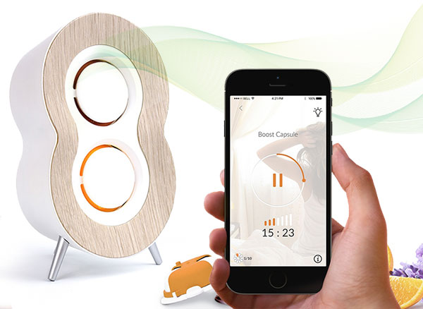 AromaCare Diffuseurs Connecte iPhone