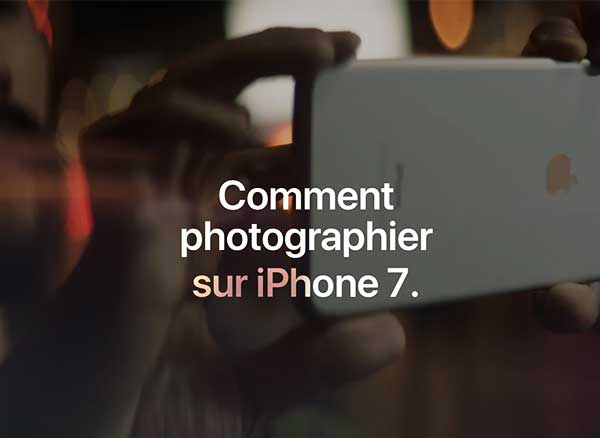 Comment Photographier iPhone 7 Video
