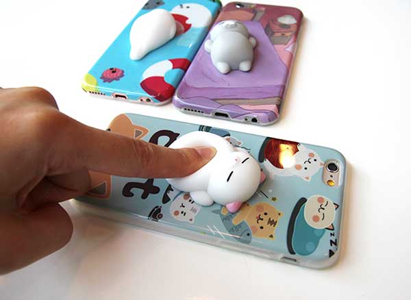 casepub fluffy iphone protection anti stresse