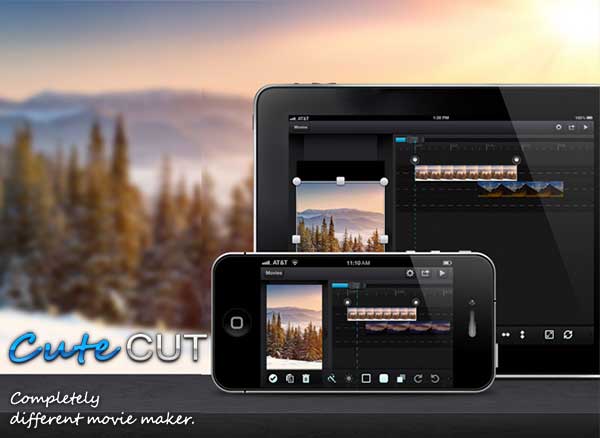 Cute CUT iPhone iPad