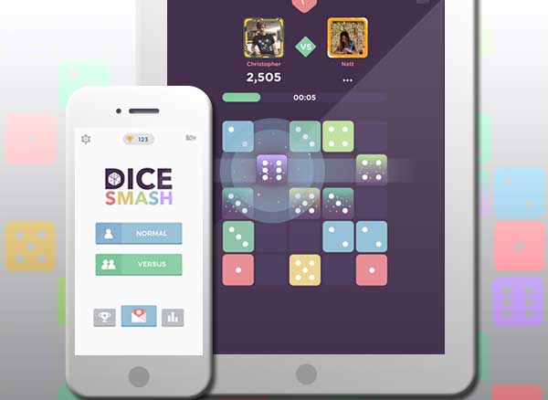 Jeu Dice Smash iPhone iPad