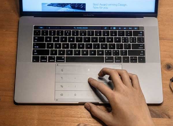 Nums Clavier Numerique MacBook Trackpad