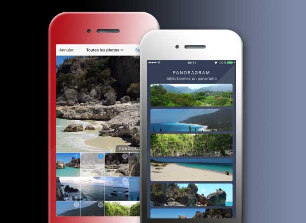 Panoragram iPhone