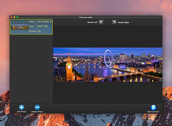 Panorama Video Mac