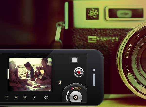 8mm Vintage Camera iPhone