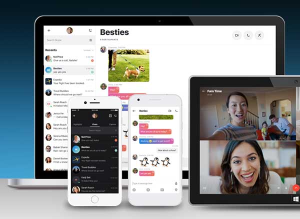 Skype macOS PC