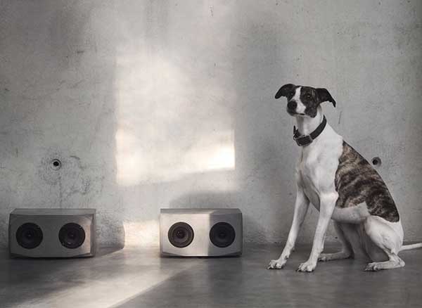 Enceinte Connectée Béton UTOPIA