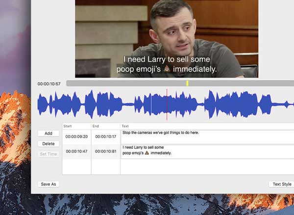 Video Caption Maker Mac