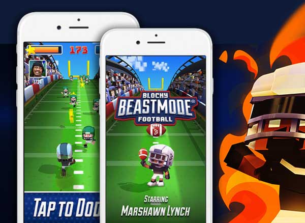 Jeu Blocky Beastmode iPhone iPad