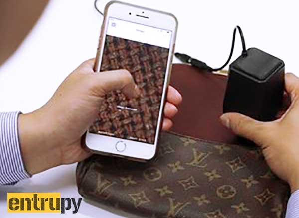 Entrupy Detecteur Contrefacon iPhone