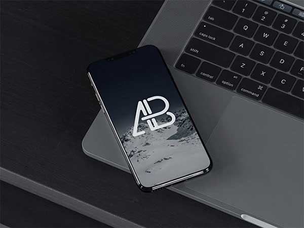Maquettes Mockups iPhone 8 X