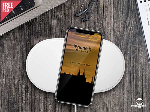 Maquettes Mockups iPhone 8 X