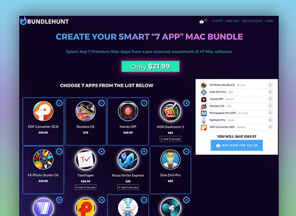 Bundlehunt Mac Septembre 2017