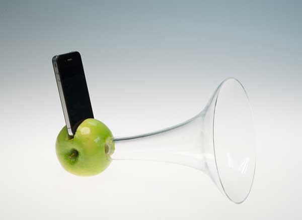 Amplificateur Passif Pomme iPhone