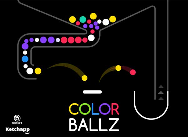 Jeu Color Ballz iPhone iPad