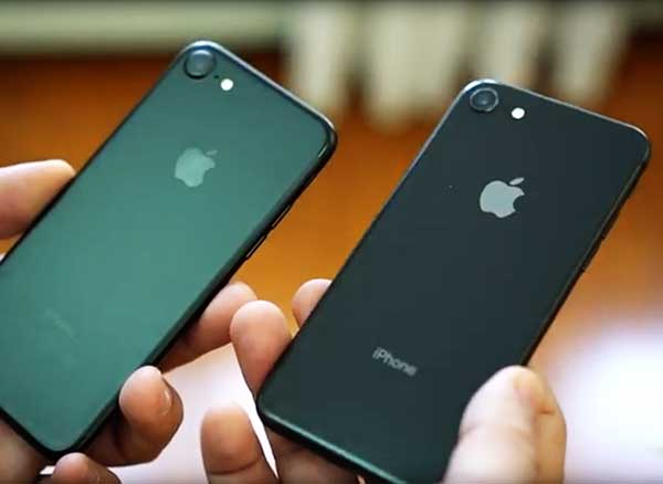 iPhone 8 7 Comparatif