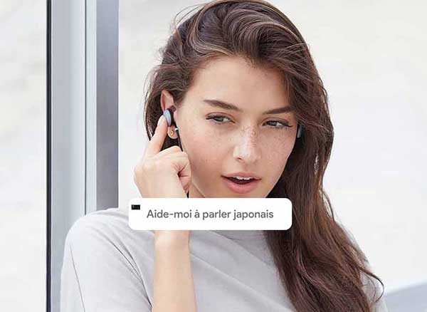ecouteurs bluetooth pixel buds traducteur langues