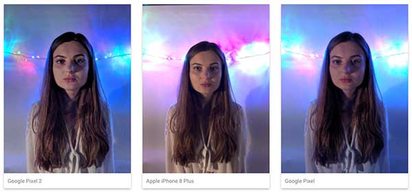 google pixel 2 dxomark comparatif iphone8 plus apn