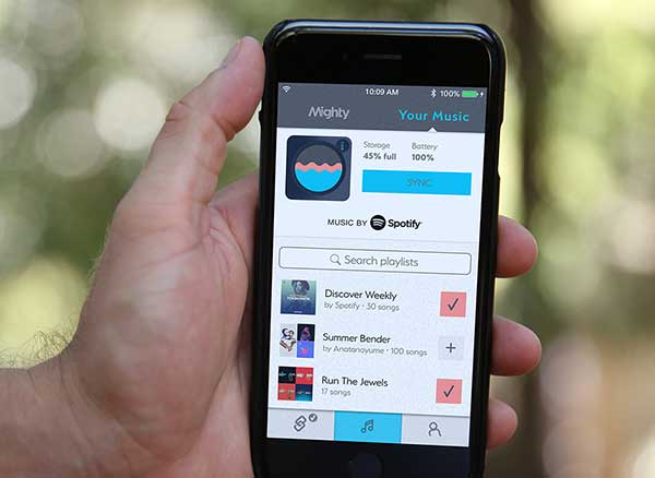 Mighty Spotify Lecteur