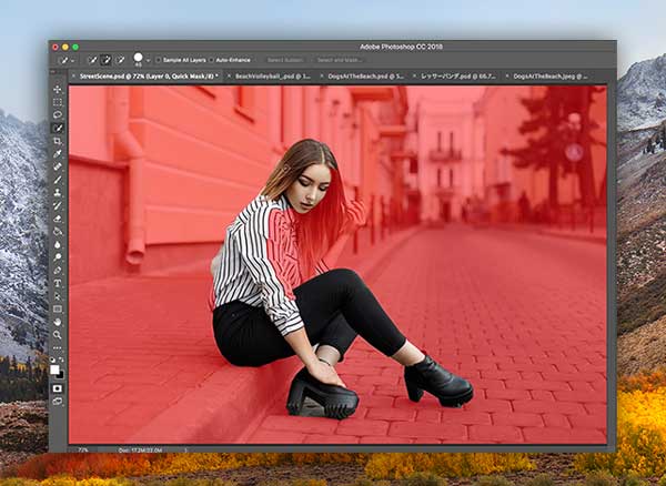 Photoshop CC Detourage Photo