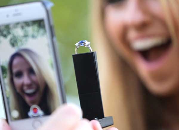 Engagement Ring Case Protection iPhone Demande Mariage
