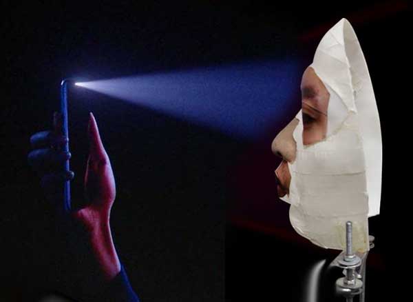 hack face id iphone x masque