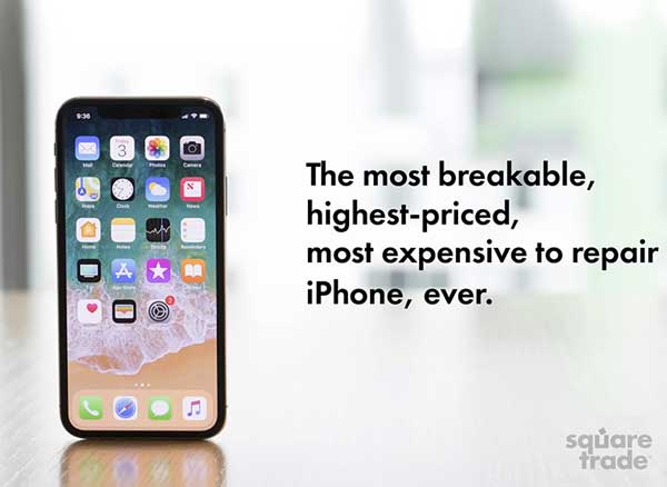 squaretrade iphone x tests resistance