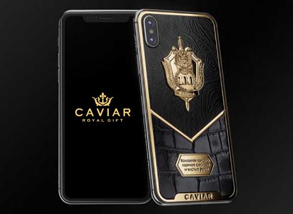 caviar iphone x luxe or fsb edition limitee