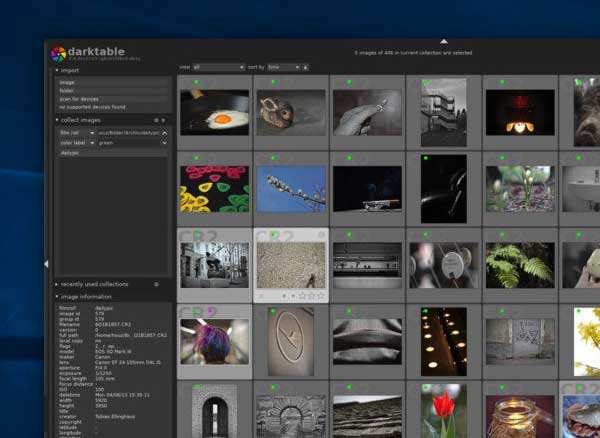 Darktable Windows PC Gratuit