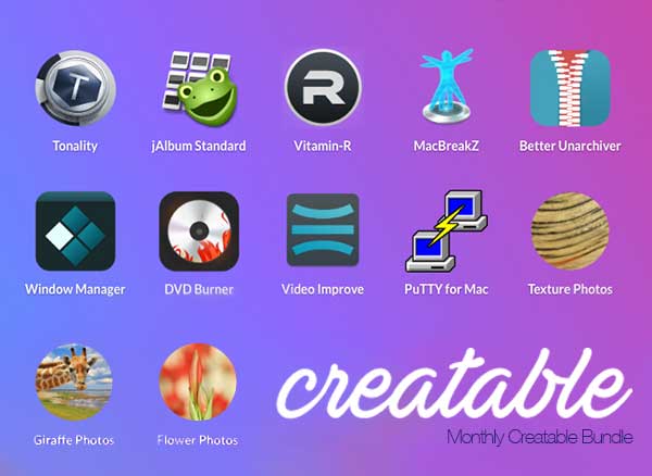 Monthly Bundle Creatable Mac Decembre