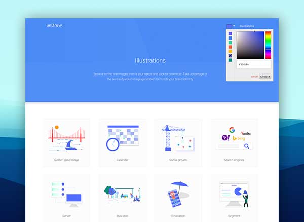 undraw.co illustration minimaliste vectoreille gratuit