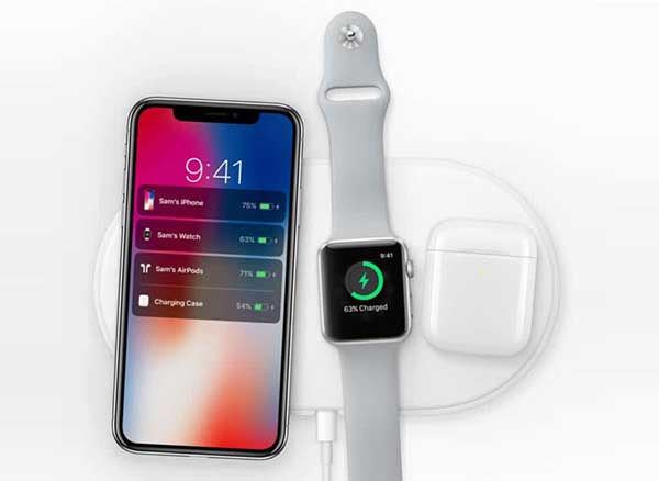contrefacon chargeur airpower mini sans fil clone