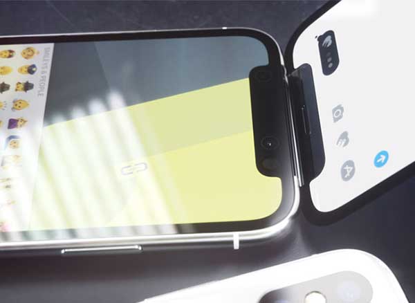 iphone x clapet concept curved labs