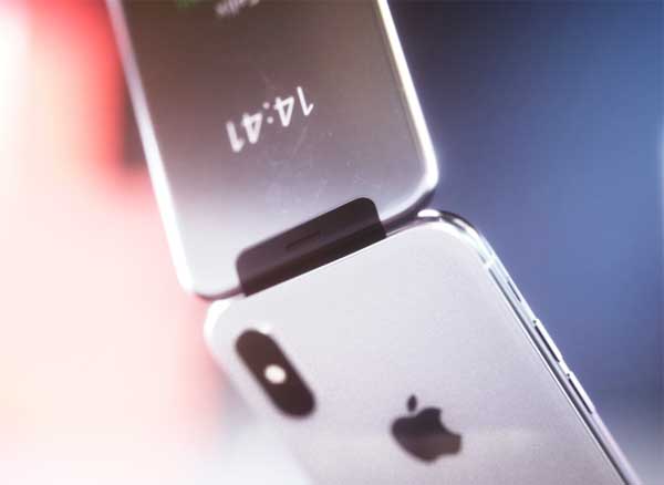 iphone x clapet concept curved labs