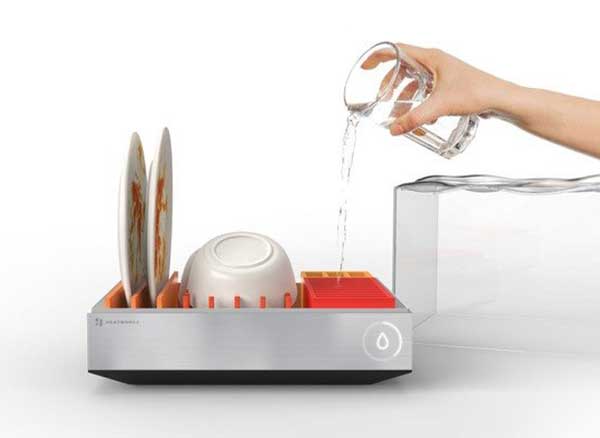 lave vaisselle tetra heatworks compacte connecte iphone