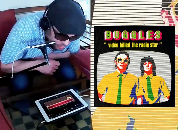 reprise garage band video kill radio star ipad 1 - Sur GarageBand iPad, il Rejoue 'Video Kill the Radio Star' (video)
