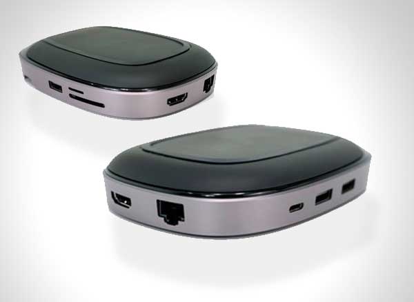 sanho hypershop hub usb-c chargeur induction iphone x