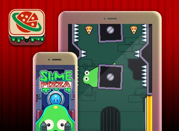 Jeu Slime Pizza iPhone iPad