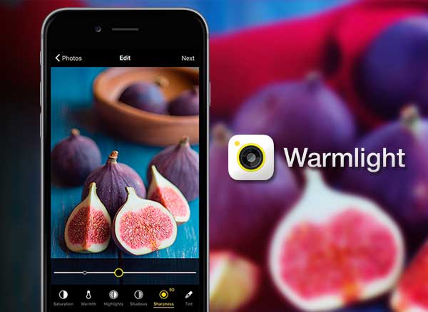 Warmlight iPhone iPad