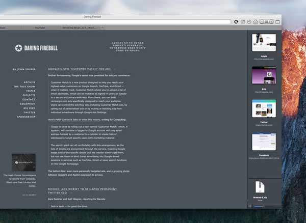 Browse Mac