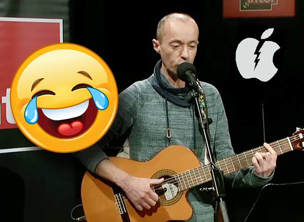 frederic fromet chanson humour apple hater