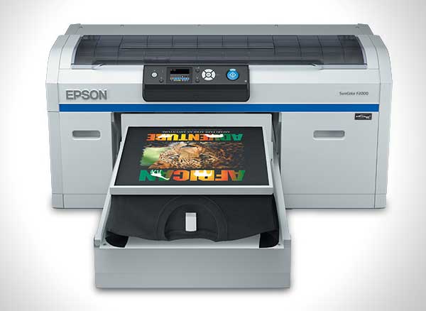 imprimante tissus vetements epson surecolor serie f 2000