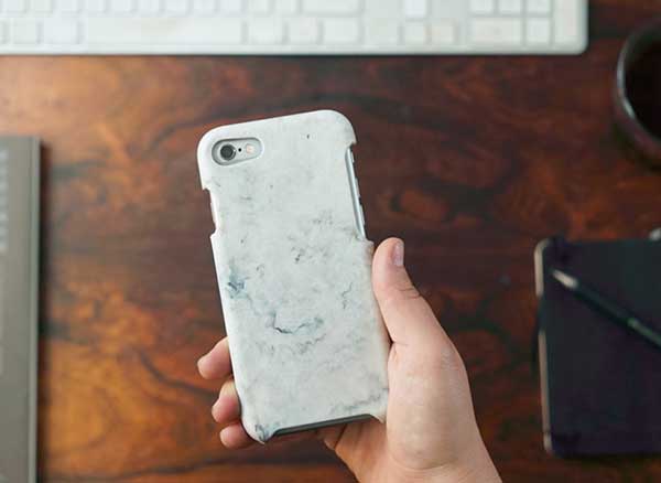 machine coque protection iphone plastique recyle